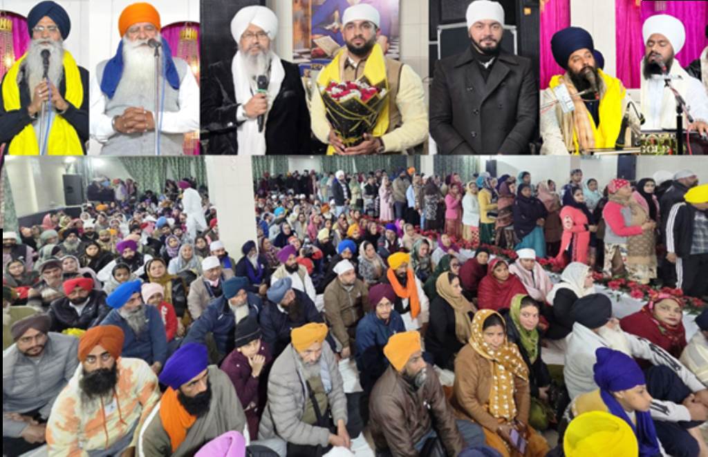 Thousands of devotees bowed their heads in reverence at Gurdwara Shaheed Singha on the Prakash Diwas birth anniversary of Shaheed Baba Deep Singh Ji